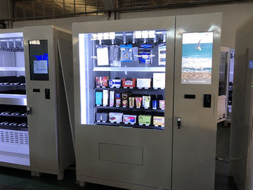 Automatisches Refrigerated kann die Automaten, die vom zuverlässigen Stahl mit Aufzug für Nahrungsmittelgemüse-Frucht-kleinen Kuchen hergestellt werden