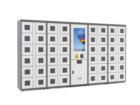 Kombinierte FernsteuerungsAutomaten-Schließfach-Systeme im Freien mit LED-Lichtern