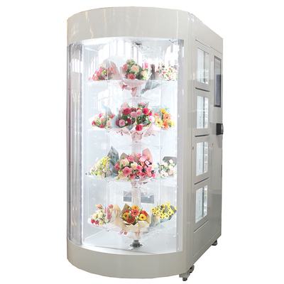 Lcd-Werbungs-Blumen-Automat frische Rose With Temperature Controller